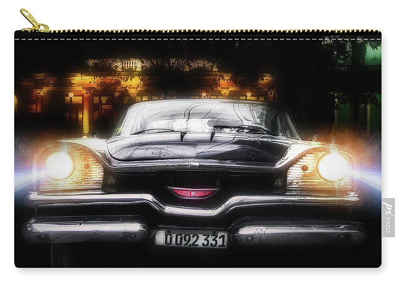 Car Zip Pouch featuring the digital art Alive by Micah Offman