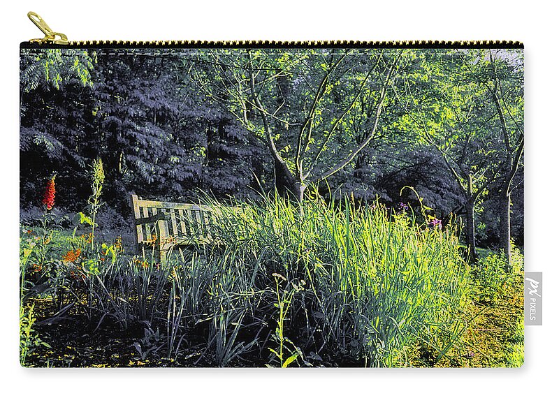 Nature Carry-all Pouch featuring the photograph Along the Path to Lake Caroline by Steve Ember