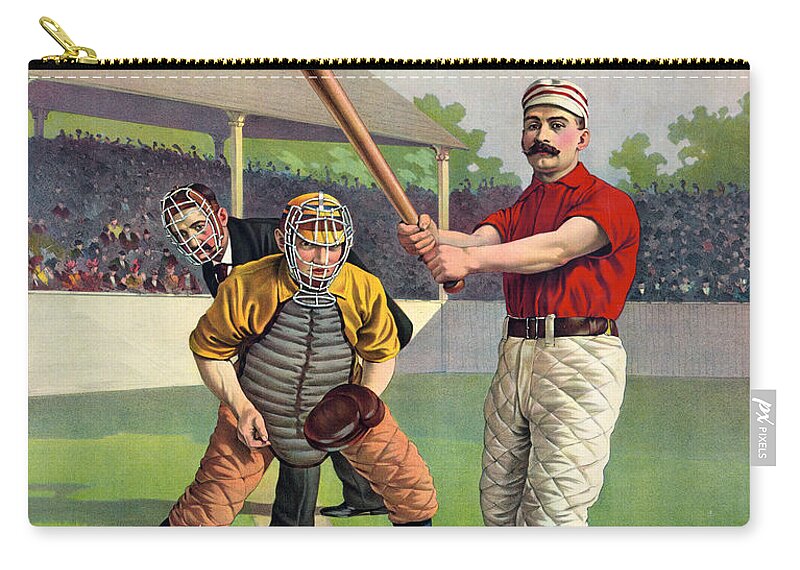 American Vintage Baseball Poster - The Calvert Litho Co Poster by