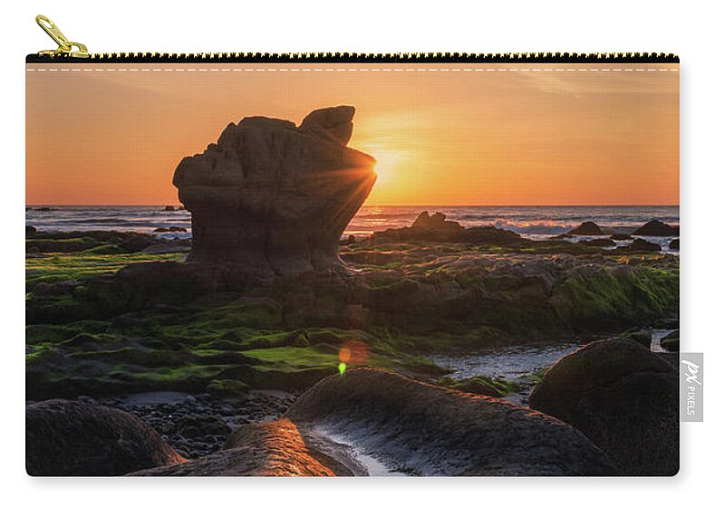 Awesome Zip Pouch featuring the photograph Ancient Rock #2 by Khanh Bui Phu
