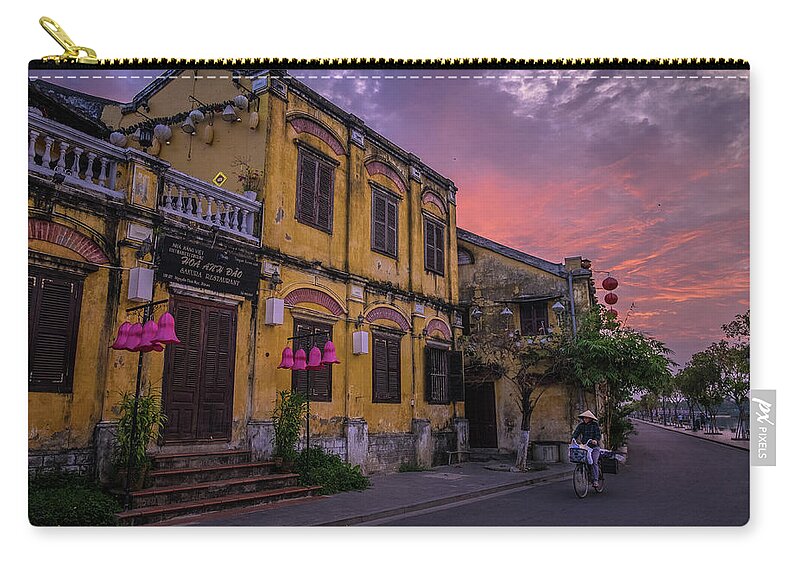Ancient Carry-all Pouch featuring the photograph Ancient Town of Hoi An by Arj Munoz