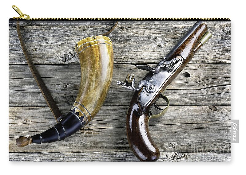 VARIOUS ASSORTMENT OF OLD ANTIQUE ACCESSORIES FOR A FLINTLOCK AND