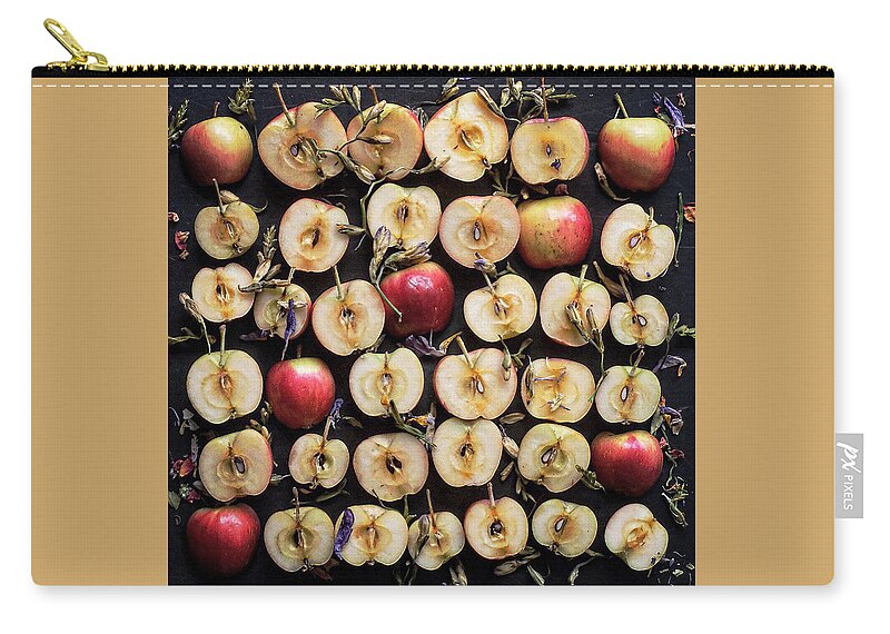 Apples Galore Zip Pouch featuring the photograph Apples Galore by Sarah Phillips