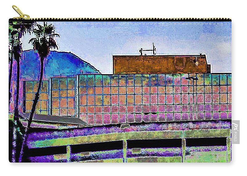 Architecture Zip Pouch featuring the photograph Architectural Classic by Andrew Lawrence