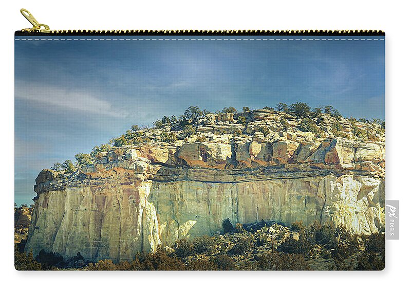 Arizona Zip Pouch featuring the photograph Arizona Geology by Jason Fink