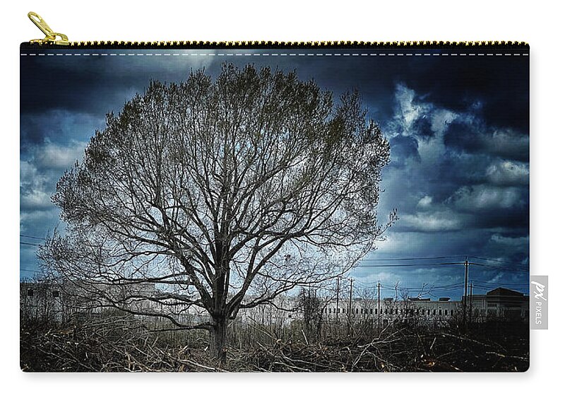 Armageddon Zip Pouch featuring the photograph Armageddon by DArcy Evans