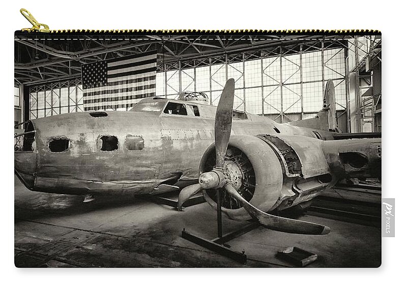 Pearl Harbor Zip Pouch featuring the photograph Arrested Decay by American Landscapes