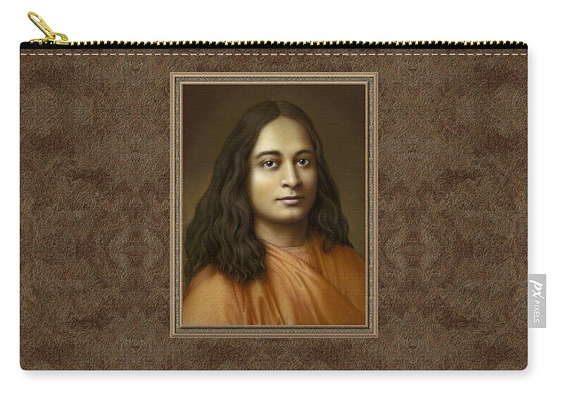 Paramahansa Carry-all Pouch featuring the pastel Yogananda by Kurt Wenner