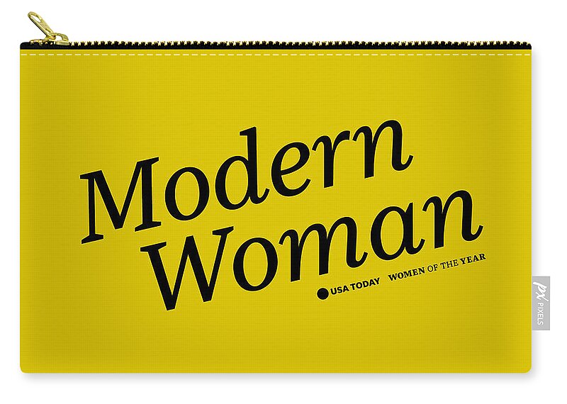 Modern Woman Black Carry-all Pouch