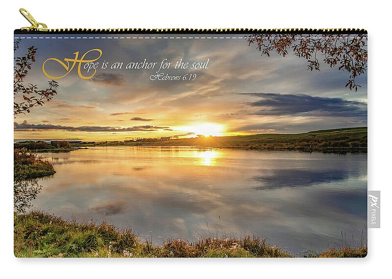Hope Zip Pouch featuring the photograph Hope by Rebecca Herranen