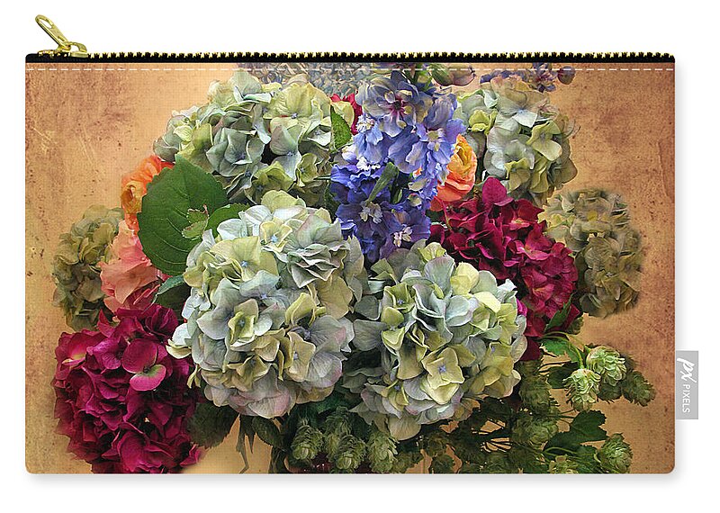 Flowers Carry-all Pouch featuring the photograph Hydrangea Still Life by Jessica Jenney