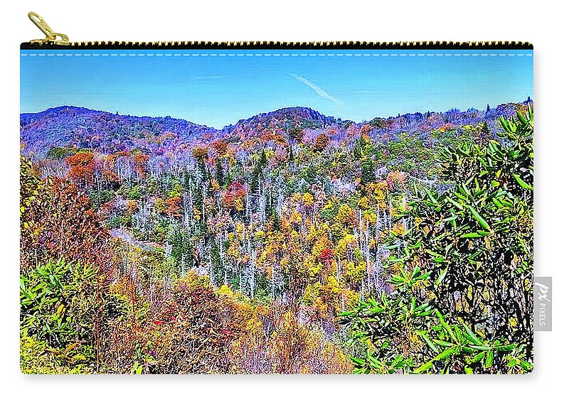 Autumn Carry-all Pouch featuring the photograph Autumn Colors by Allen Nice-Webb