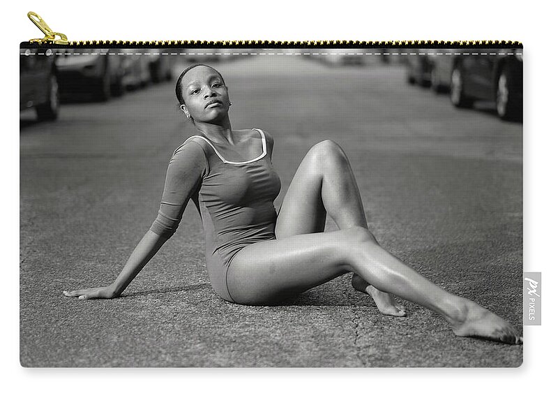  Zip Pouch featuring the photograph Ballet Dancer II by Al Harden