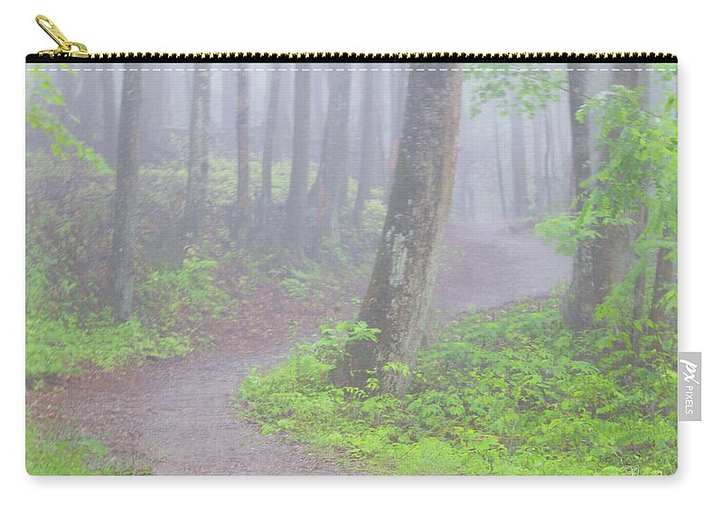 Nunweiler Carry-all Pouch featuring the photograph Baskins Creek Trail by Nunweiler Photography