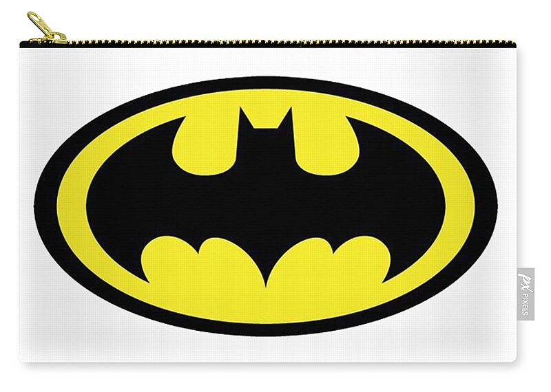 Batman Logo Carry-all Pouch by Arjuna Collection - Fine Art America