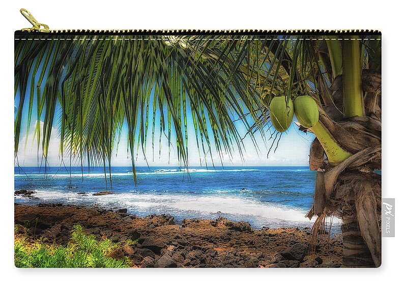 Kauai Zip Pouch featuring the photograph Beautiful Kauai by Jade Moon