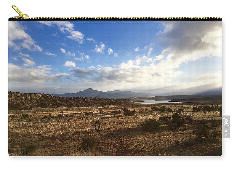 Landscape Zip Pouch featuring the photograph Beautiful landscape by Bettina X