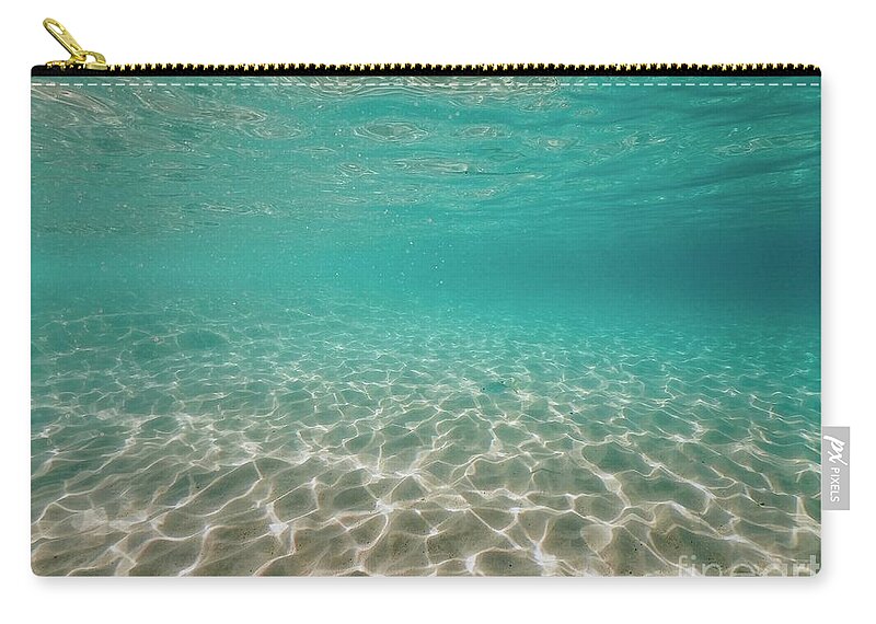 Underwater Shots Zip Pouch featuring the photograph Beauty Below The Surface by Laura Forde