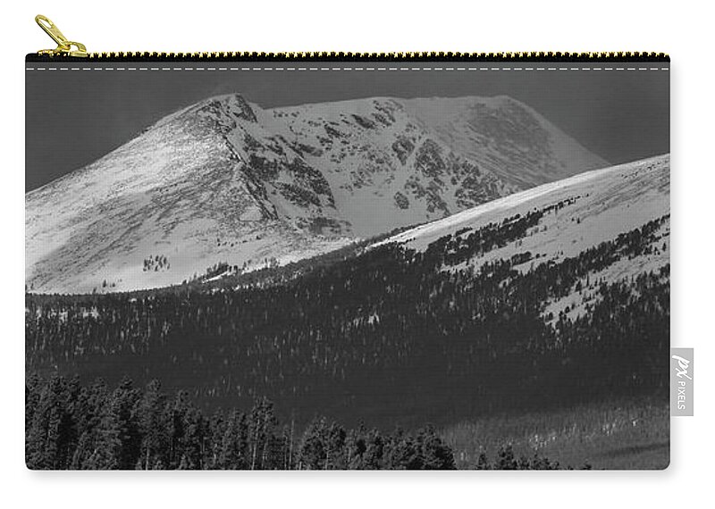 Landscape Zip Pouch featuring the photograph Before the Storm by Seth Betterly