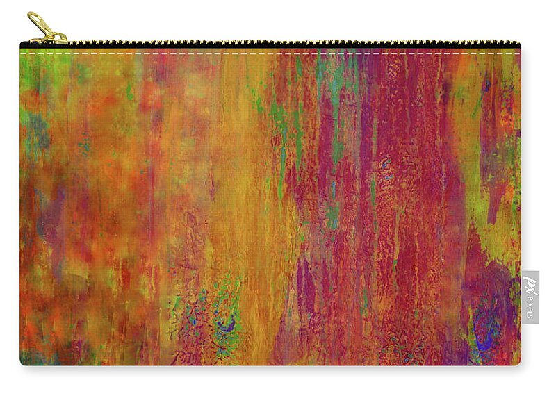 A-fine-art Zip Pouch featuring the painting Belle Amour by Catalina Walker