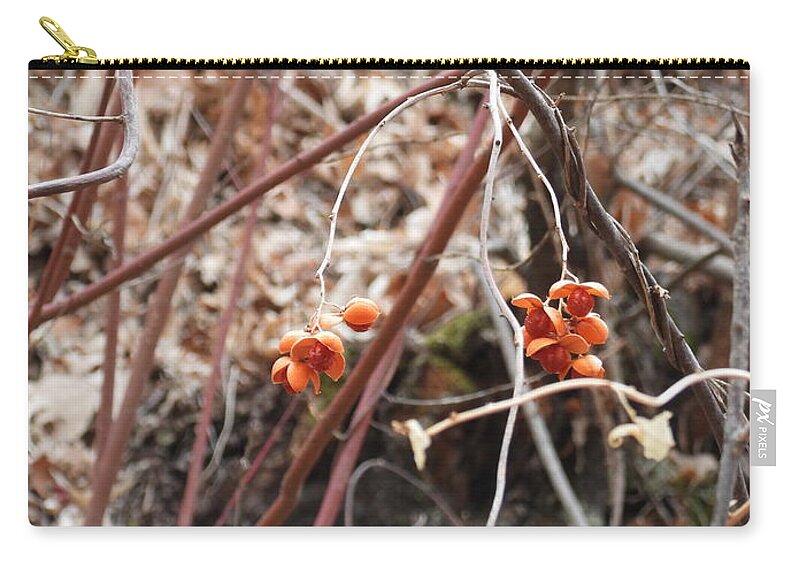 Bitter Sweet Zip Pouch featuring the photograph Bitter Sweet Blossoms by Amanda R Wright