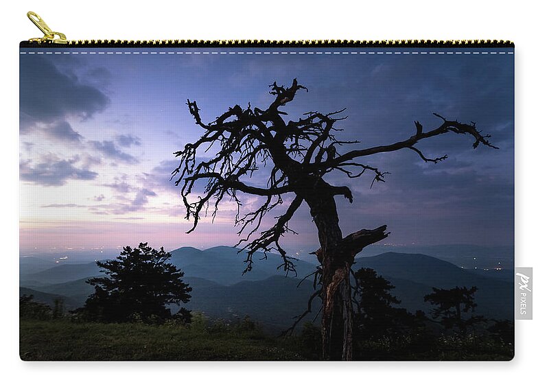 Best Zip Pouch featuring the photograph Blue Ridge Sunrise by Serge Skiba
