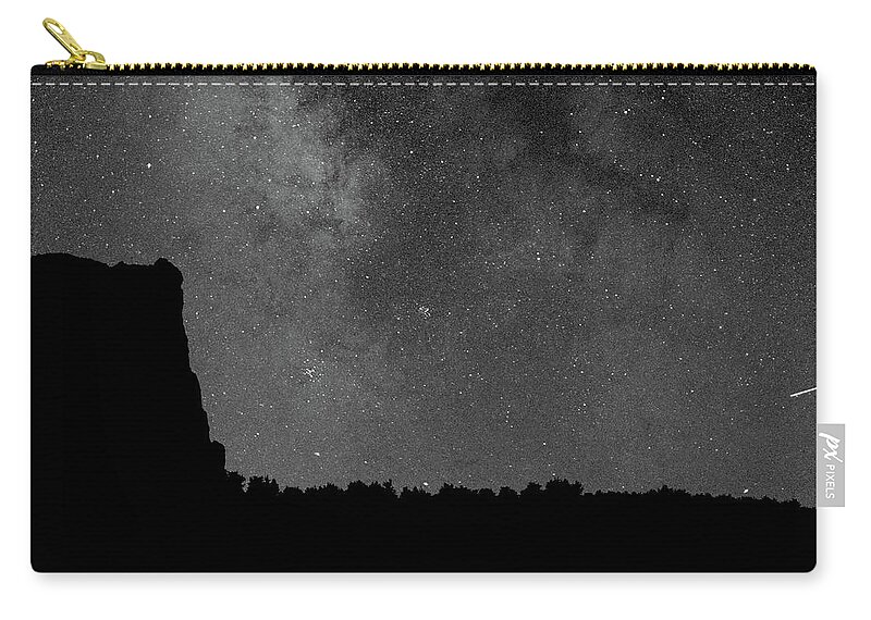 Landscape Zip Pouch featuring the photograph Body of a Goddess by Karine GADRE