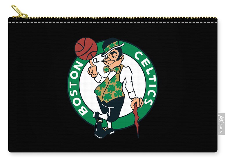 Boston Celtics Logo Carry All Pouch For Sale By Red Veles