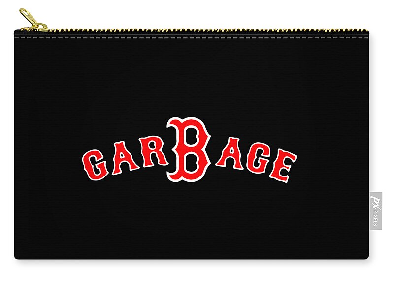 Boston Red Sox GarBage Zip Pouch by Chadwick Huerta - Pixels