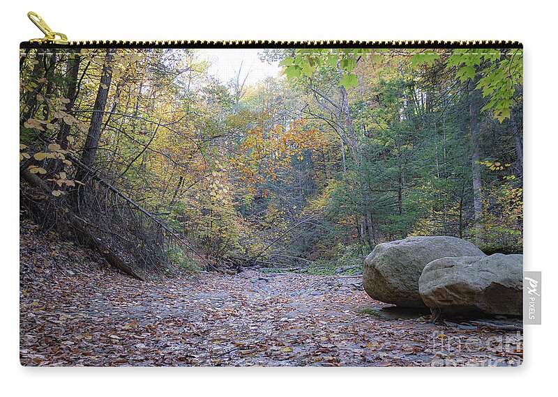 Nature Zip Pouch featuring the photograph Botsford Nature Preserve 27 by William Norton