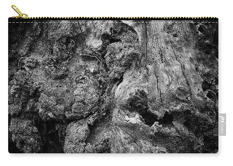 Fine Art Photography Zip Pouch featuring the photograph Boyden XII BW by David Gordon