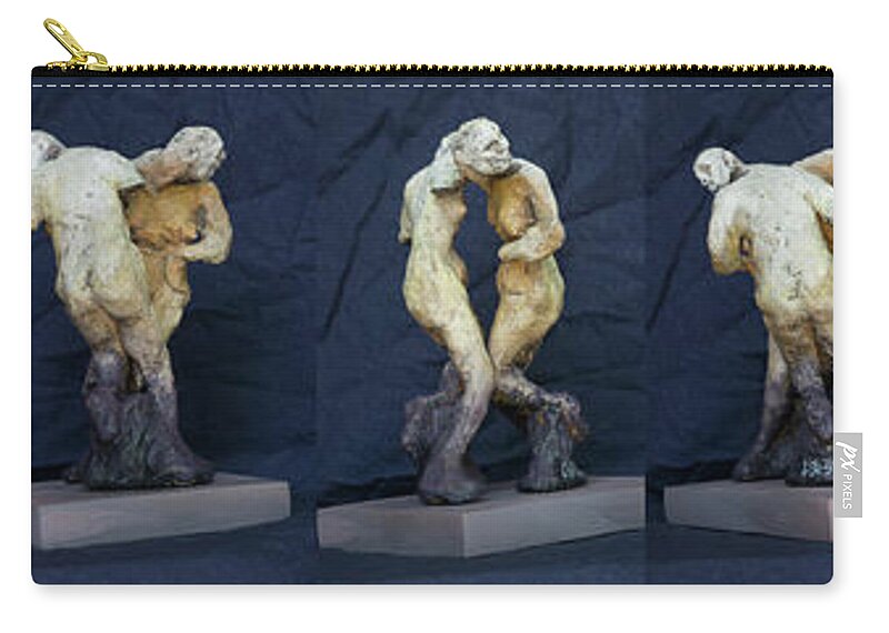 #ode #impairedwomen #impaired #impairment #sculpture Zip Pouch featuring the sculpture Breath. An Ode to Impaired Women by Veronica Huacuja