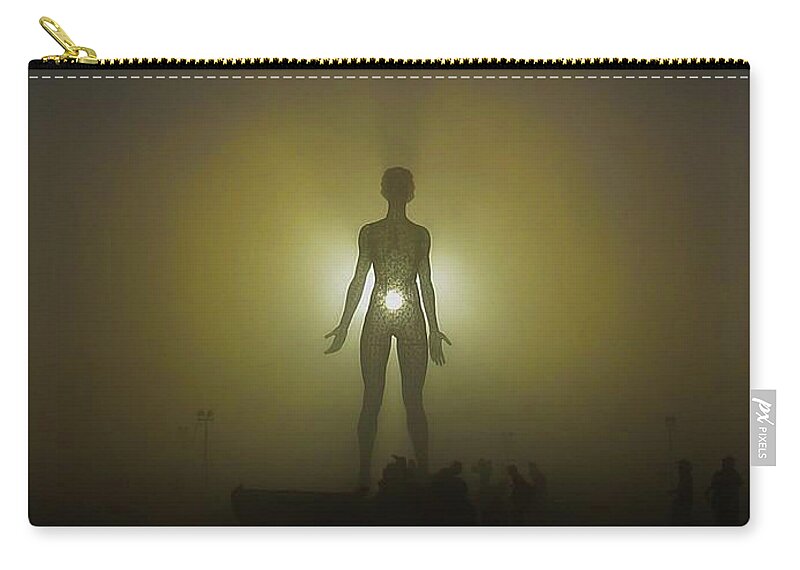 Breathe Zip Pouch featuring the photograph Breathe by Carl Moore