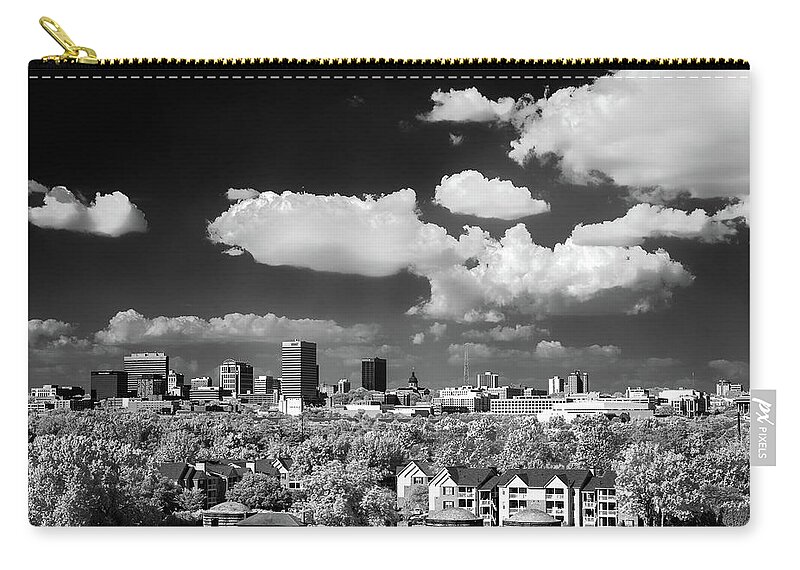 2018 Zip Pouch featuring the photograph Brickworks-56-A by Charles Hite
