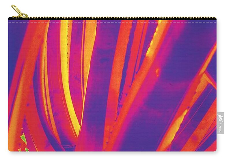 Cactus Carry-all Pouch featuring the photograph Bright Cactus by Vivian Aumond