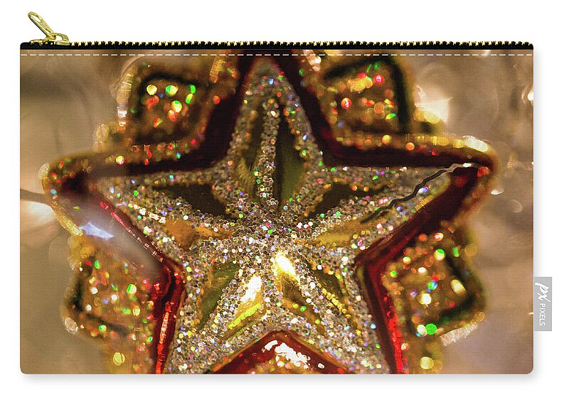 2016 Zip Pouch featuring the photograph Bright Star by Lora J Wilson
