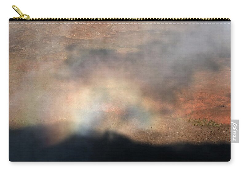 Hawaii Zip Pouch featuring the photograph Brocken Spectre by Alina Oswald