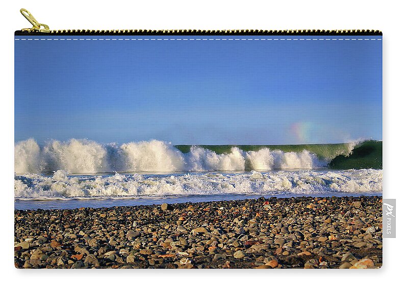 Beach Zip Pouch featuring the photograph Brookings, Oregon by Jason Judd