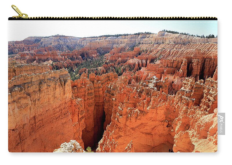 Bryce Canyon National Park Zip Pouch featuring the photograph Bryce Canyon National Park by Richard Krebs