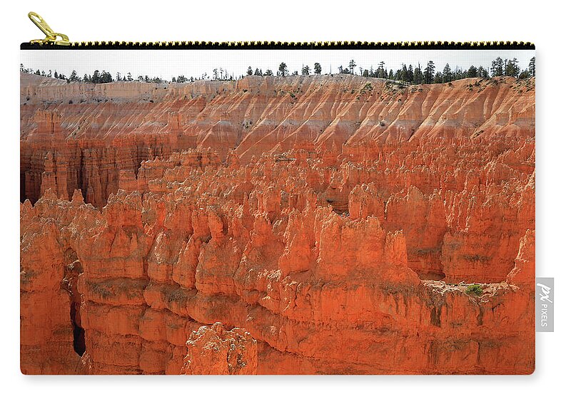 Bryce Canyon National Park Zip Pouch featuring the photograph Bryce Canyon National Park - Sunset Point by Richard Krebs