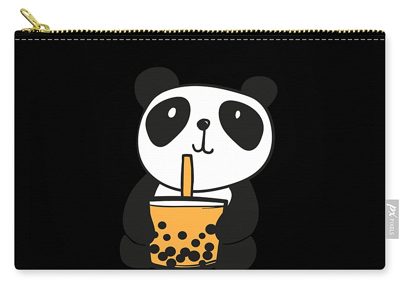 Cute Panda Hiding Tote Bag by Noirty Designs - Pixels