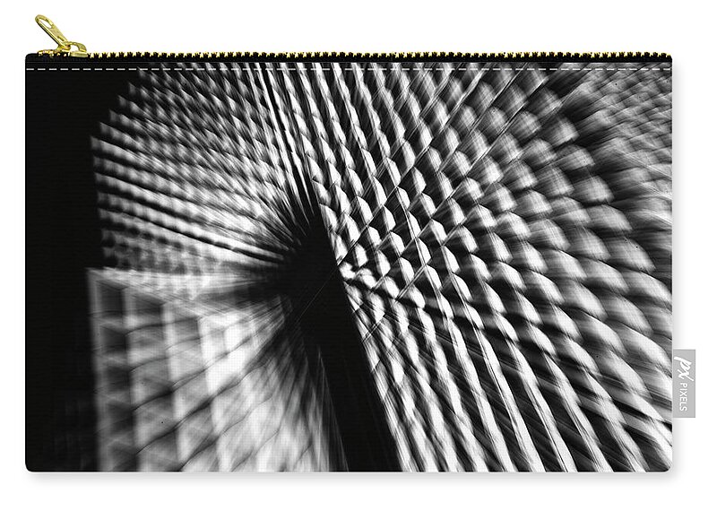 Icm Zip Pouch featuring the photograph Bursting Windows by Cate Franklyn
