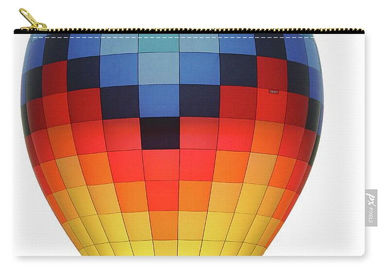 Balloon Zip Pouch featuring the photograph Bursting With Color by Lens Art Photography By Larry Trager