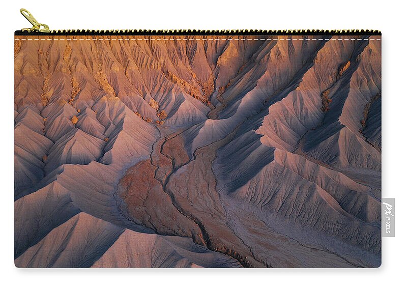 Utah Zip Pouch featuring the photograph Butte by Dustin LeFevre
