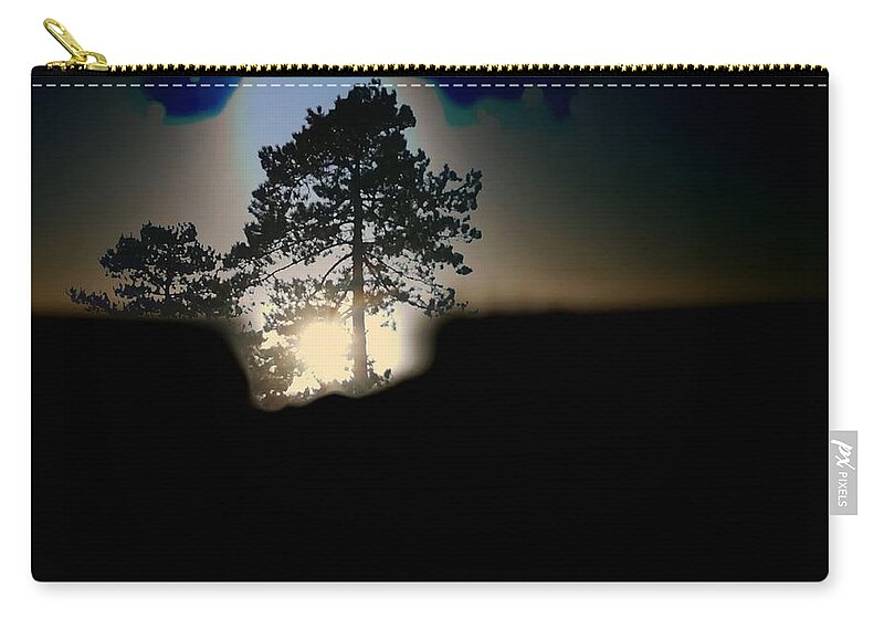Photograph Zip Pouch featuring the photograph C-Based II by Alexandra Vusir
