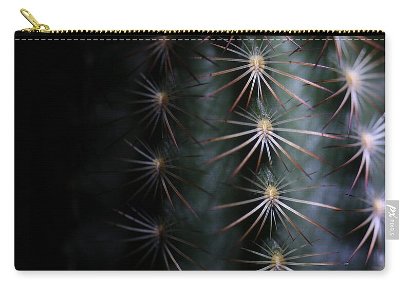Cactus Zip Pouch featuring the photograph Cactus 9536 by Julie Powell
