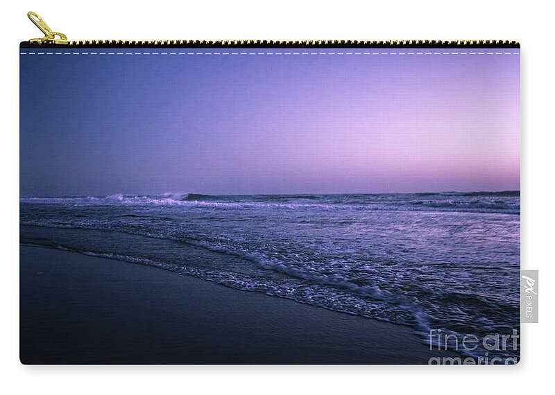 Europe Carry-all Pouch featuring the photograph Calm night at the ocean by Hannes Cmarits