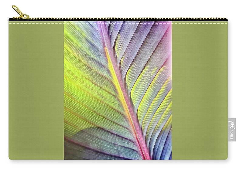Canna Zip Pouch featuring the photograph Canna 9 by Jill Love