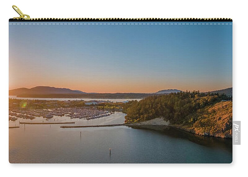 Cap Sante Carry-all Pouch featuring the photograph Cap Sante Panorama #1 by Michael Rauwolf