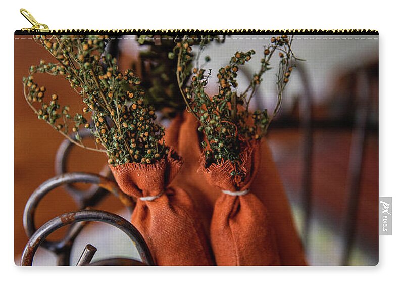 Still Life Zip Pouch featuring the photograph Carrots by Denise Kopko